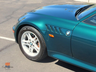 1999 BMW Z3 Coupe in Boston Green Metallic over Walnut