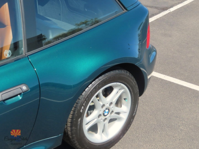 1999 BMW Z3 Coupe in Boston Green Metallic over Walnut