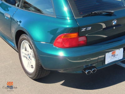 1999 BMW Z3 Coupe in Boston Green Metallic over Walnut