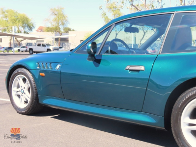 1999 BMW Z3 Coupe in Boston Green Metallic over Walnut