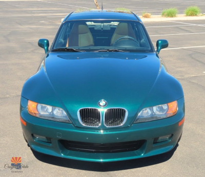 1999 BMW Z3 Coupe in Boston Green Metallic over Walnut