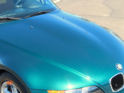 1999 BMW Z3 Coupe in Boston Green Metallic over Walnut