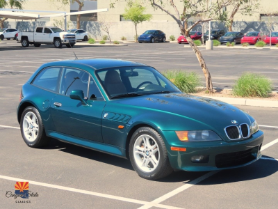 1999 BMW Z3 Coupe in Boston Green Metallic over Walnut