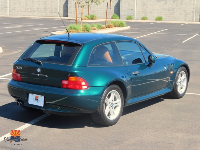 1999 BMW Z3 Coupe in Boston Green Metallic over Walnut