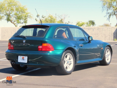 1999 BMW Z3 Coupe in Boston Green Metallic over Walnut