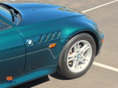 1999 BMW Z3 Coupe in Boston Green Metallic over Walnut