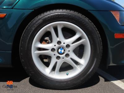 1999 BMW Z3 Coupe in Boston Green Metallic over Walnut