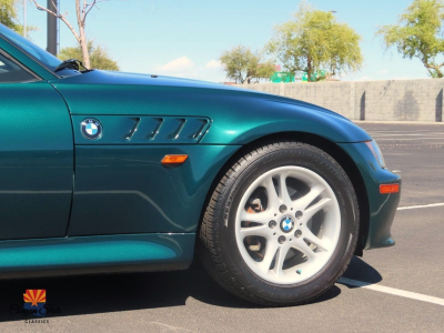 1999 BMW Z3 Coupe in Boston Green Metallic over Walnut