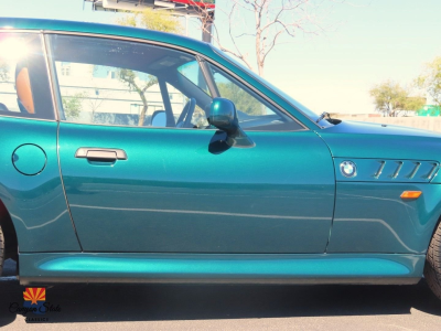1999 BMW Z3 Coupe in Boston Green Metallic over Walnut
