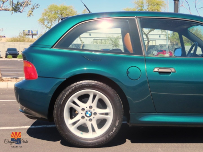 1999 BMW Z3 Coupe in Boston Green Metallic over Walnut