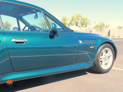 1999 BMW Z3 Coupe in Boston Green Metallic over Walnut
