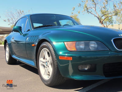 1999 BMW Z3 Coupe in Boston Green Metallic over Walnut