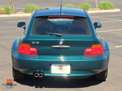 1999 BMW Z3 Coupe in Boston Green Metallic over Walnut