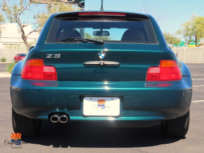 1999 BMW Z3 Coupe in Boston Green Metallic over Walnut