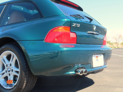1999 BMW Z3 Coupe in Boston Green Metallic over Walnut
