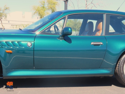 1999 BMW Z3 Coupe in Boston Green Metallic over Walnut