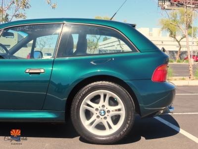 1999 BMW Z3 Coupe in Boston Green Metallic over Walnut
