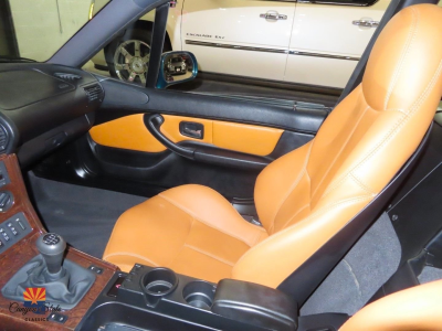 1999 BMW Z3 Coupe in Boston Green Metallic over Walnut