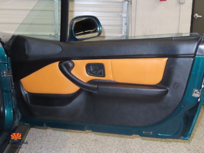 1999 BMW Z3 Coupe in Boston Green Metallic over Walnut