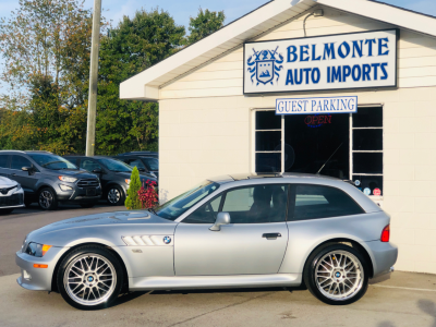 1999 BMW Z3 Coupe in Arctic Silver Metallic over Black