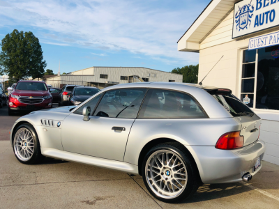 1999 BMW Z3 Coupe in Arctic Silver Metallic over Black