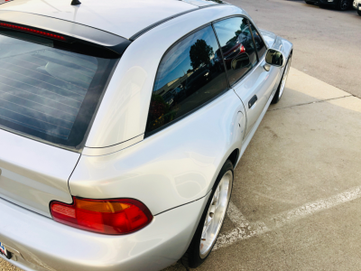 1999 BMW Z3 Coupe in Arctic Silver Metallic over Black