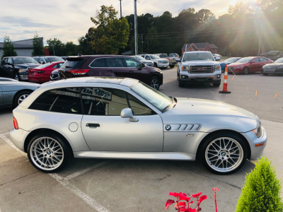 1999 BMW Z3 Coupe in Arctic Silver Metallic over Black