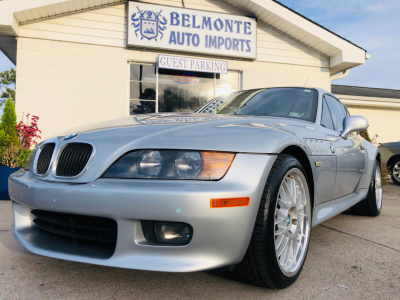 1999 BMW Z3 Coupe in Arctic Silver Metallic over Black