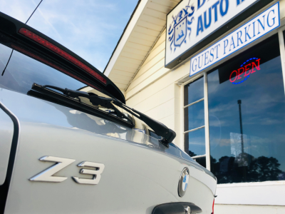 1999 BMW Z3 Coupe in Arctic Silver Metallic over Black