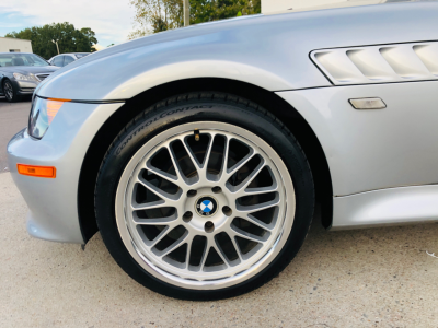 1999 BMW Z3 Coupe in Arctic Silver Metallic over Black