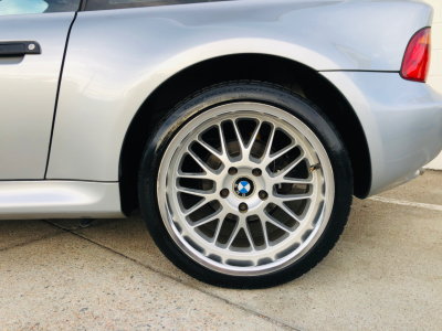 1999 BMW Z3 Coupe in Arctic Silver Metallic over Black