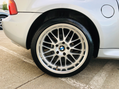 1999 BMW Z3 Coupe in Arctic Silver Metallic over Black