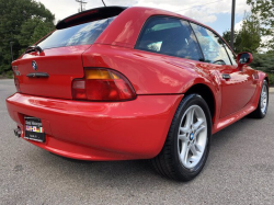 1999 BMW Z3 Coupe in Hell Red over Black