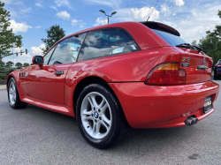 1999 BMW Z3 Coupe in Hell Red over Black