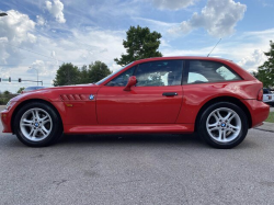 1999 BMW Z3 Coupe in Hell Red over Black