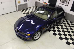 1999 BMW Z3 Coupe in Montreal Blue Metallic over E36 Sand Beige