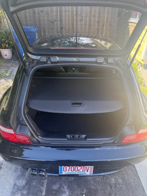 2000 BMW Z3 Coupe in Jet Black 2 over Black