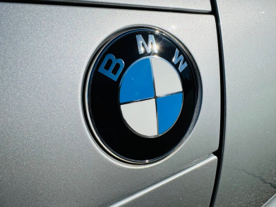 2000 BMW Z3 Coupe in Titanium Silver Metallic over Tanin Red