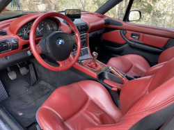 2000 BMW Z3 Coupe in Jet Black 2 over Extended Tanin Red