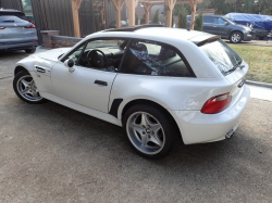 2000 BMW Z3 Coupe in Alpine White 3 over Tanin Red