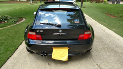2000 BMW Z3 Coupe in Jet Black 2 over E36 Sand Beige