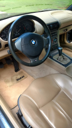 2000 BMW Z3 Coupe in Jet Black 2 over E36 Sand Beige