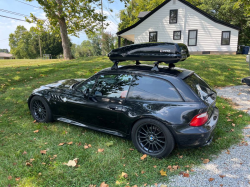 2000 BMW Z3 Coupe in Cosmos Black Metallic over Black