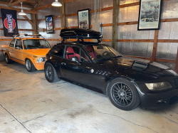 2000 BMW Z3 Coupe in Cosmos Black Metallic over Black