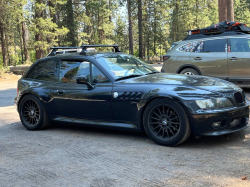 2000 BMW Z3 Coupe in Cosmos Black Metallic over Black