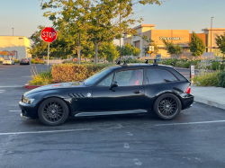 2000 BMW Z3 Coupe in Cosmos Black Metallic over Black