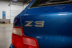 2000 BMW Z3 Coupe in Topaz Blue Metallic over Black