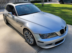2000 BMW Z3 Coupe in Titanium Silver Metallic over Black