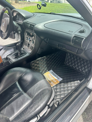 2000 BMW Z3 Coupe in Titanium Silver Metallic over Black