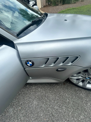 2000 BMW Z3 Coupe in Titanium Silver Metallic over Black